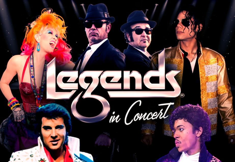 Myrtle Beach: Legends in Concert Live Tribute Show Ticket - Legendary Performers Featured