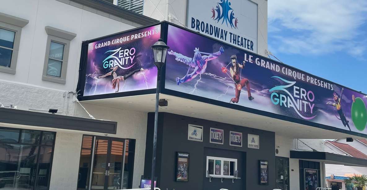 Myrtle Beach: Ticket to a Show at the Broadway Theater - Parking and Concessions