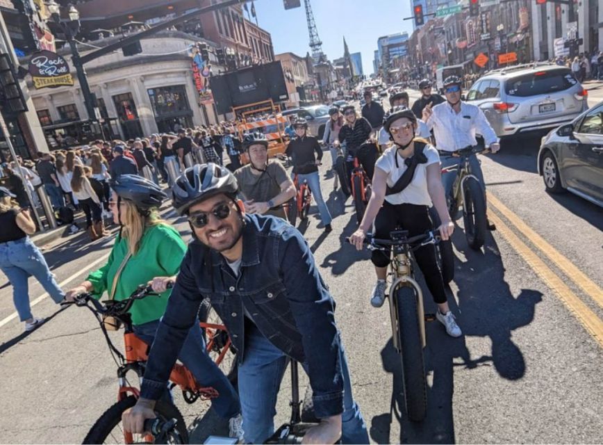 Nashville: Electric Bike 2-hour Tour - Tour Inclusions