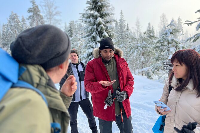 National Park Hike & Finnish Smoke Sauna Experience With Campfire Lunch - Transportation and Gear Provided