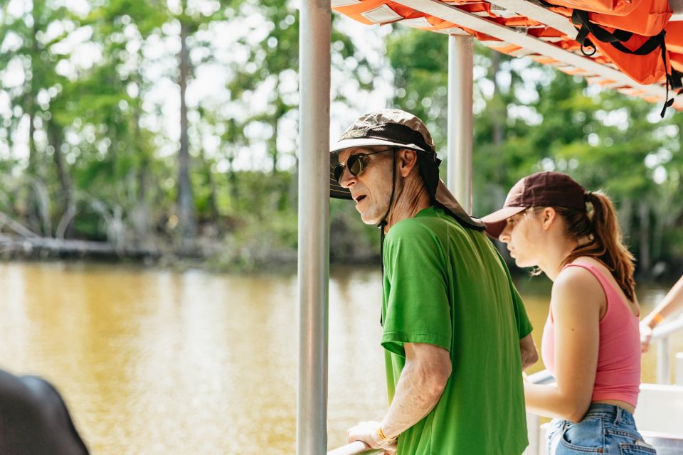 New Orleans: Swamp & Bayou Boat Tour With Transportation - Parking Lot Fee