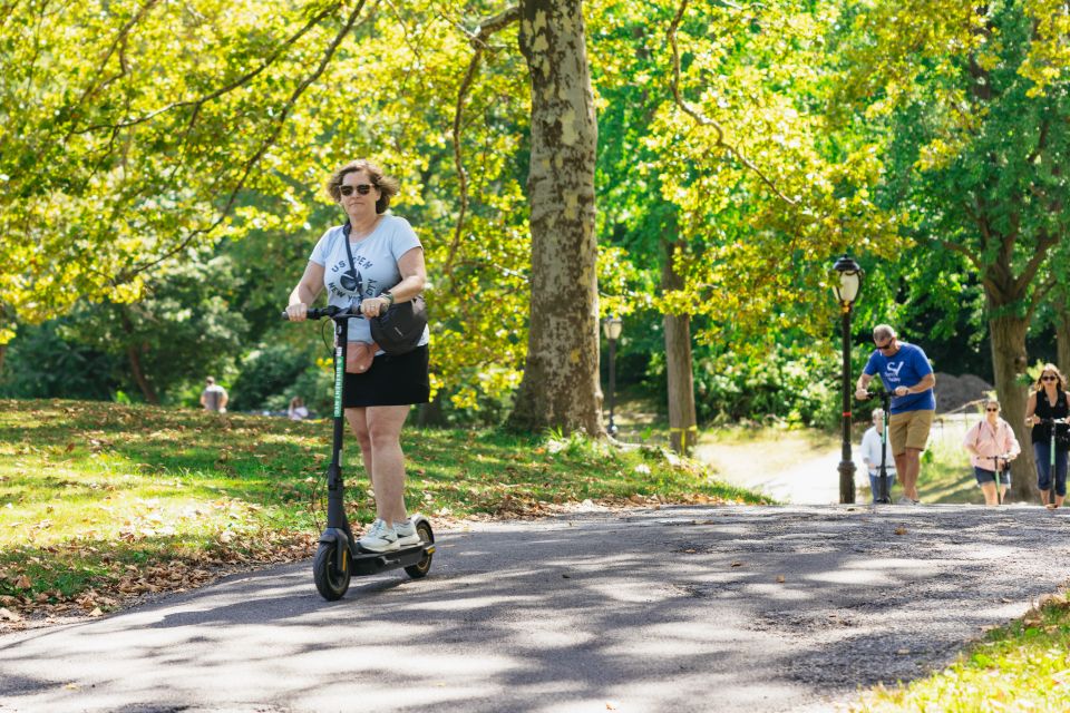 New York City: Central Park Electric Scooter Tour - Tour Itinerary and Duration