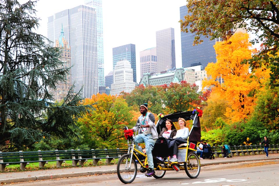 New York City: Pedicab Tour Through Central Park - Visiting Cherry Hill