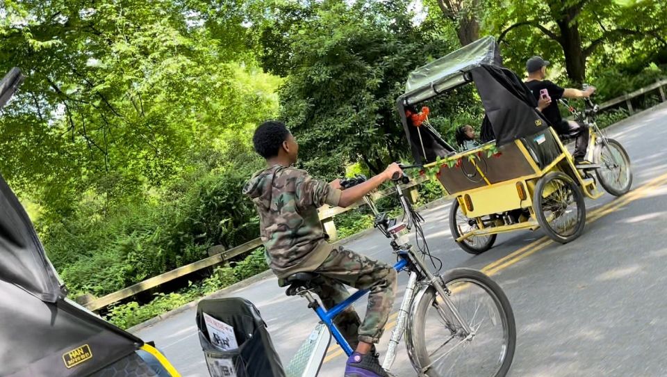 NYC: Central Park Pedicab Highlights Tour - Bethesda Terrace and Fountain