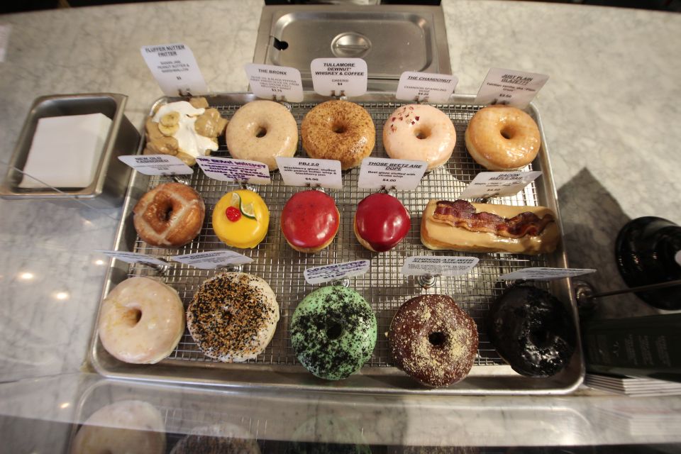 Nyc: Guided Delicious Donut Tour With Tastings - Donut Tastings