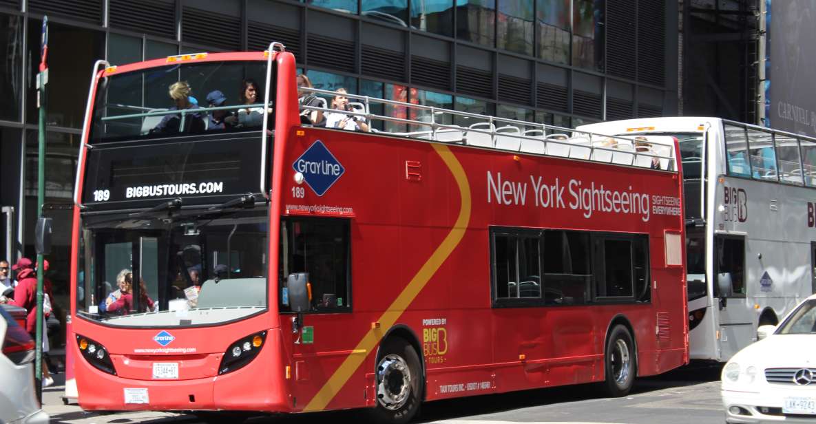 Nyc: Hop-On Hop-Off Bus Tour With Boat Cruise - Financial District Attractions