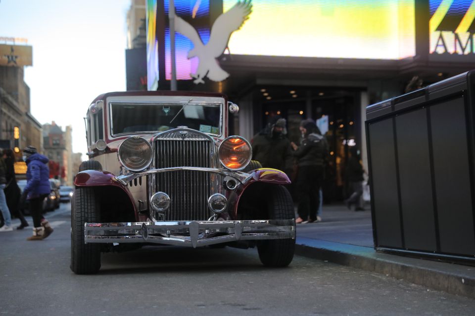 NYC: Speakeasies of Manhattan Tour in a Classic Car - Optional Speakeasy Visit