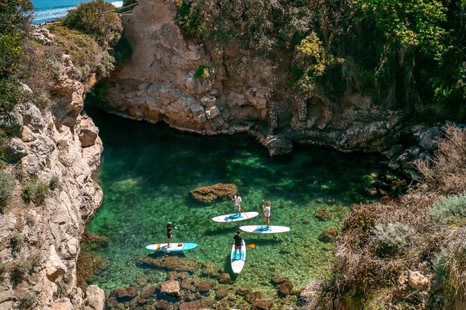 Paddleboarding Tour From Sorrento to Bagni Regina Giovanna - Emerald Pools and Cliffs