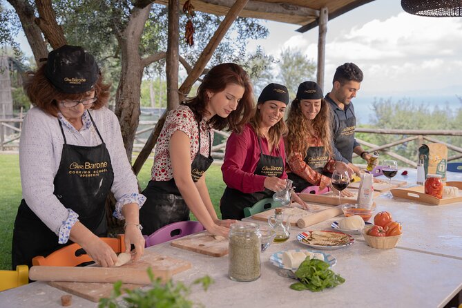 Pasta and Pizza Master Class With Pick up in Sorrento - Transportation and Lunch