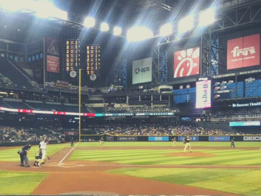 Phoenix: Arizona Diamondbacks Baseball Game Ticket - Directions to Chase Field