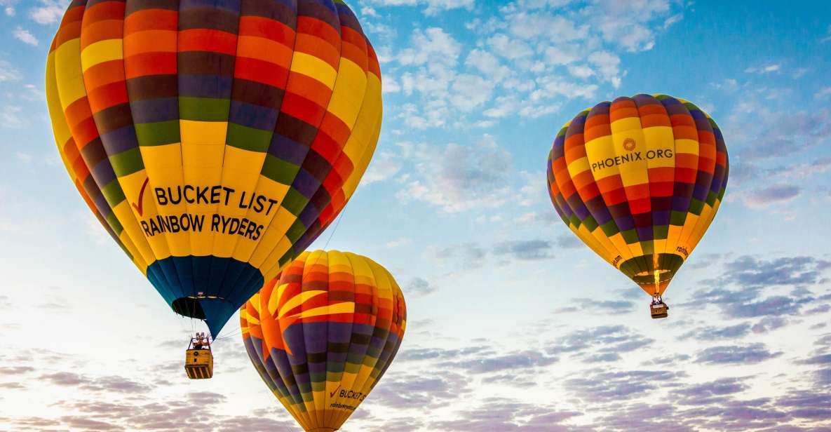 Phoenix: Hot Air Balloon Flight With Champagne - Phoenix Aerial Views and Scenery