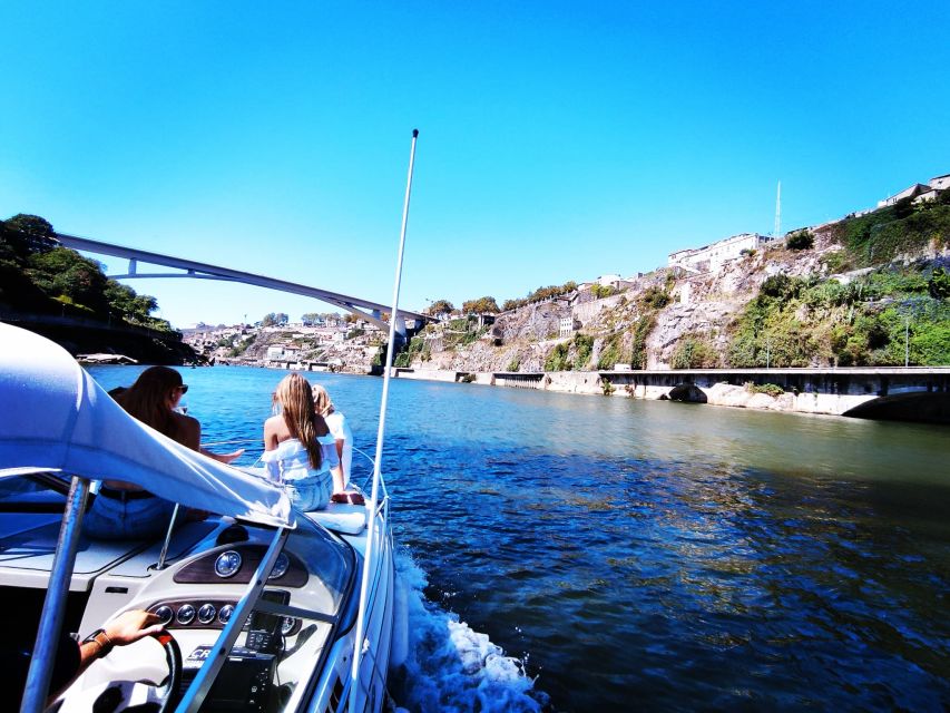 Porto: Private Boat Trip From Afurada to D. Luís Bridge (1h) - Welcome Drink and Music