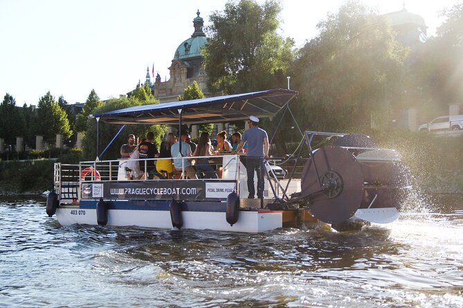 Prague Cycle Boat - The Swimming Beer Bike - Pricing and Cancellation Policy