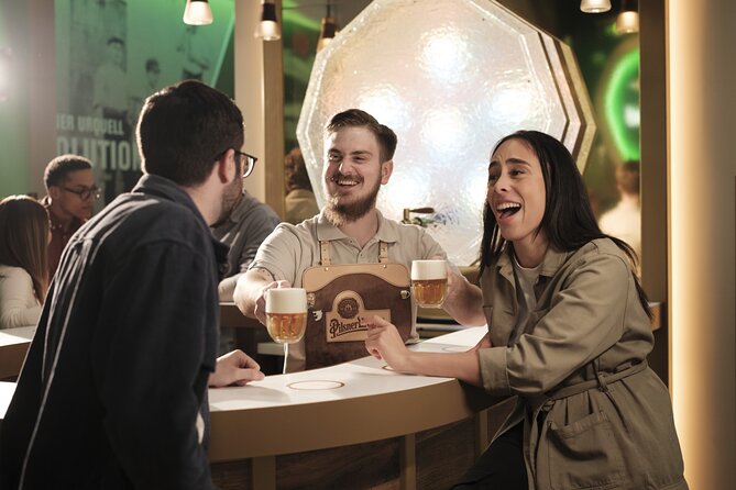 Prague Pilsner Urquell Museum With 3 Free Beer Tastings - Explore Interactive Exhibits and Beer Hall