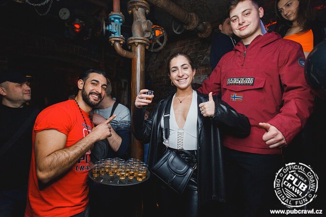 Prague Pub Crawl - Shot Opportunities