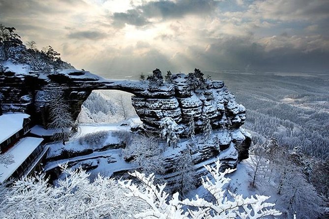 Pravcicka Gate & Bastei Bridge Winter National Park Tour From Prague - Explore Scenic Countryside