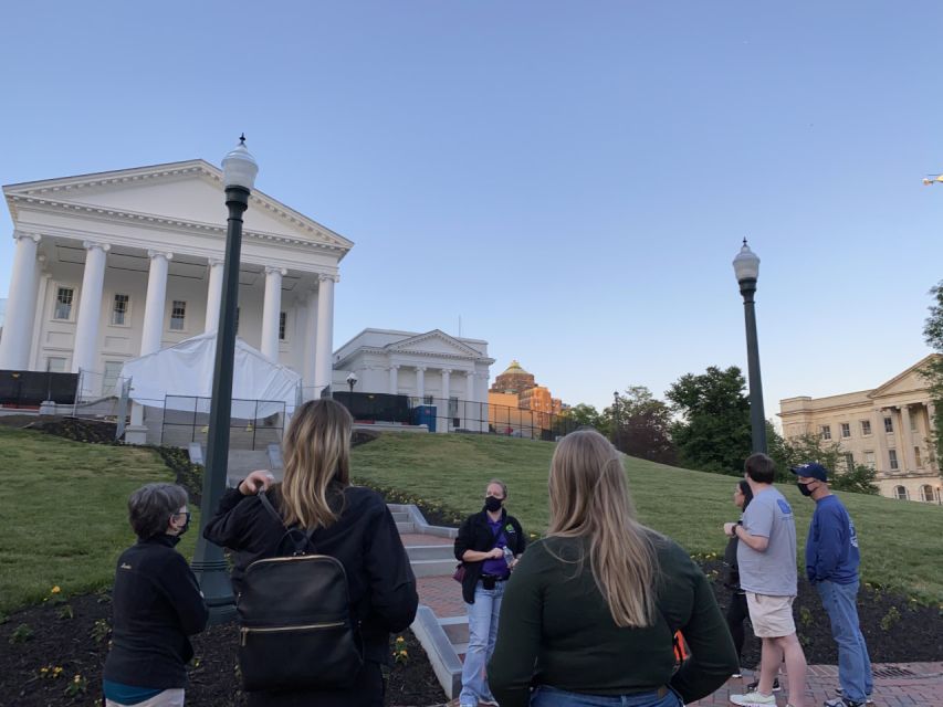 Richmond: Capitol Hill Ghost Walking Tour With a Guide - Meeting Point and Duration