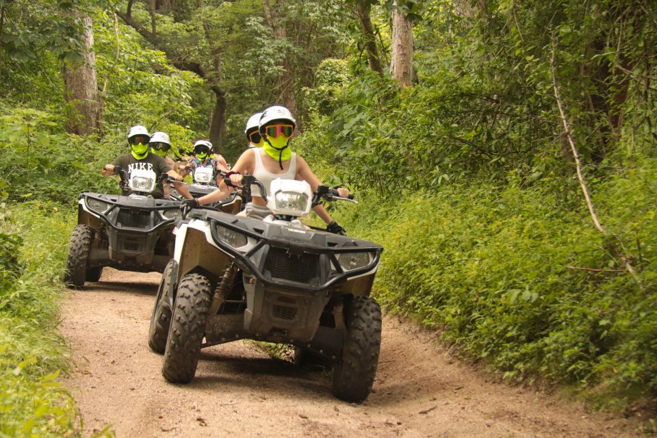 Riviera Nayarit: ATV Tour Double Rider (Driver and Minor) - Relax at Rancho El Jaguar