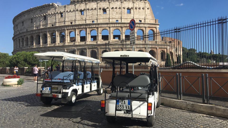 Rome: 4-Hour Private Afternoon Golf Cart City Tour - Private Group Experience