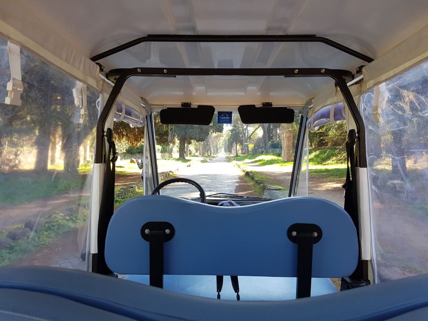 Rome: Appian Way Golf Cart Charter With Driver - Exploring the Appia Antica Park