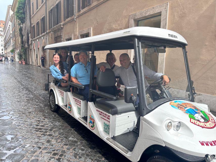 Rome in Golf Cart 7 Hours Unforgettable Full Immersion - Directions