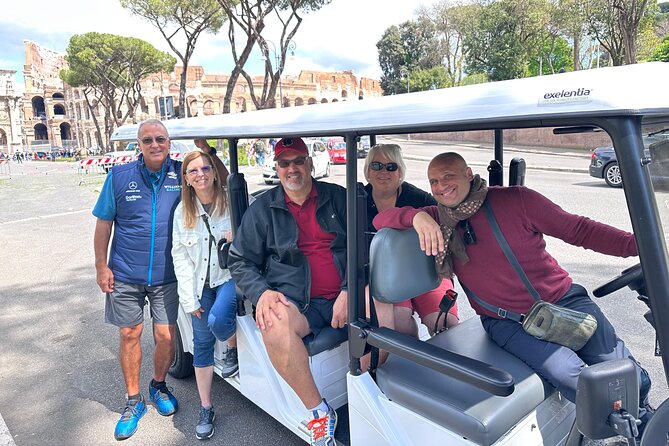 Rome in Golf Cart the Very Best in 4 Hours - Professional Driver/Guide