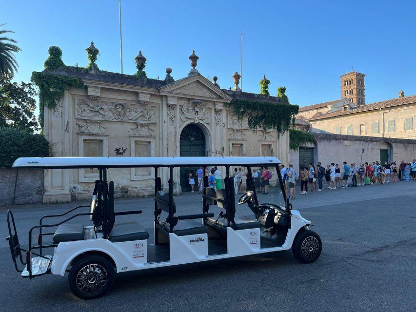 Rome: Private City Highlights Golf Cart Tour - Frequently Asked Questions