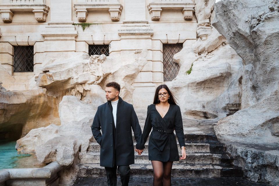 Rome: Romantic Couple Photoshoot VIP - 2 or 3 Different Spot - Cancellation and Accessibility