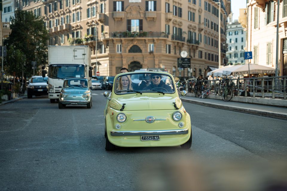 Rome: Self-Drive Fiat 500 Cabriolet Adventure - Requirements and Inclusions