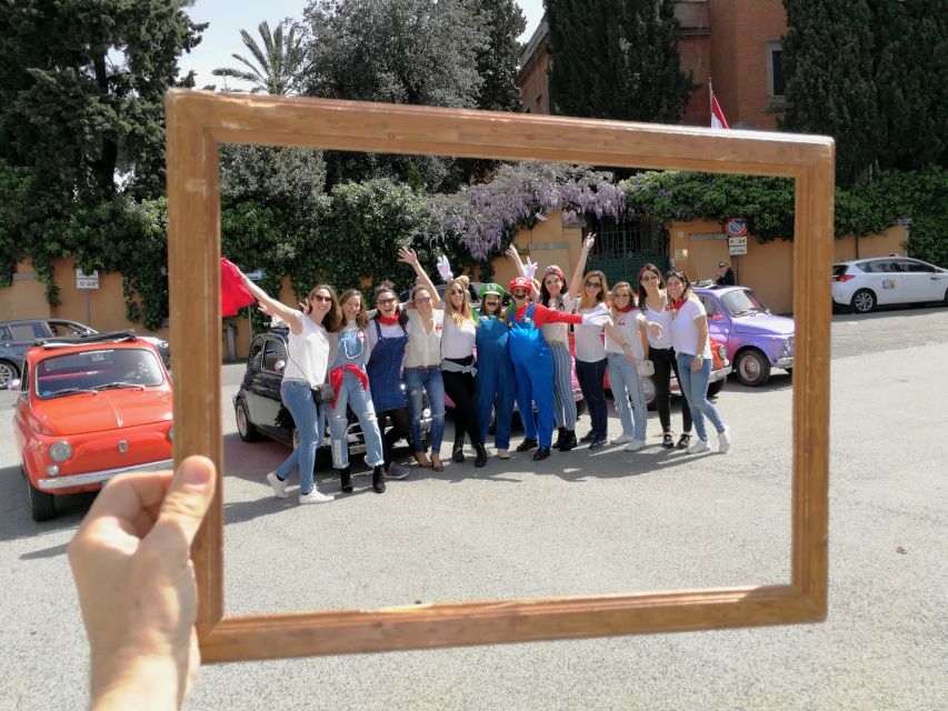 Rome: Tour in a Vintage ‘90s Fiat 500 With Paparazzi Photo - Inclusions and Exclusions