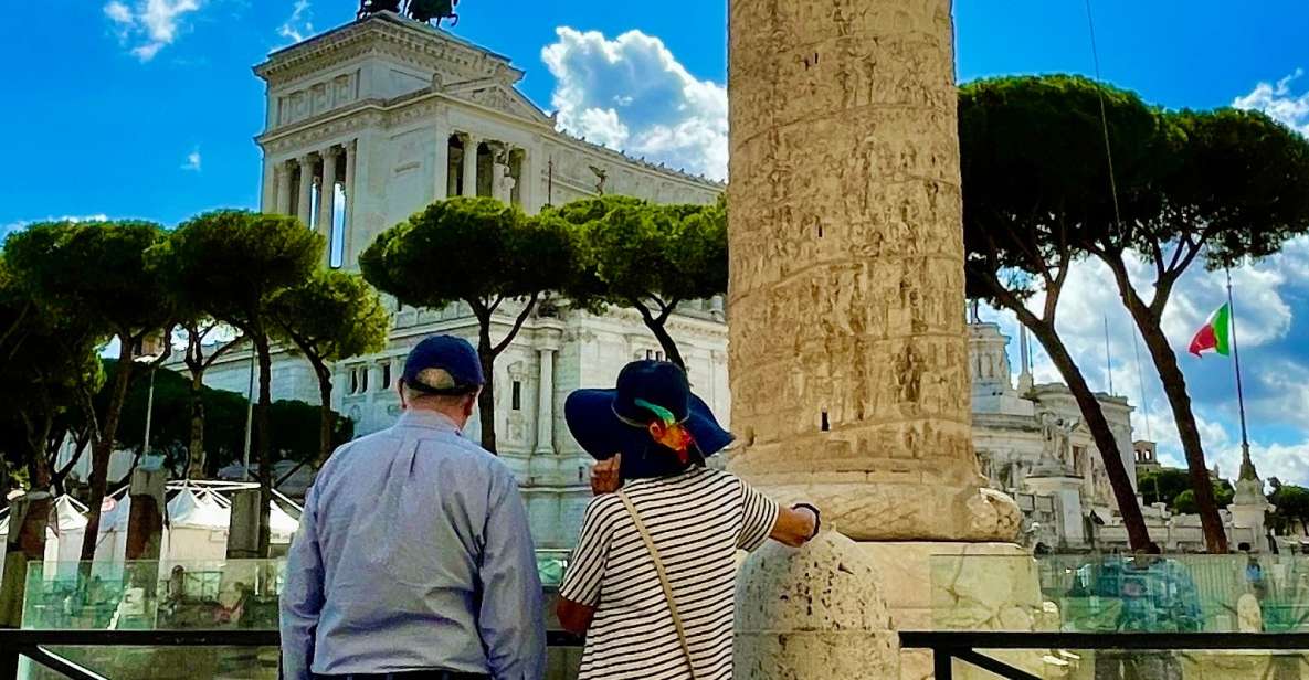 Rome: Trajans Markets, Column, and Forum Private Tour - Guided Tour With Expert