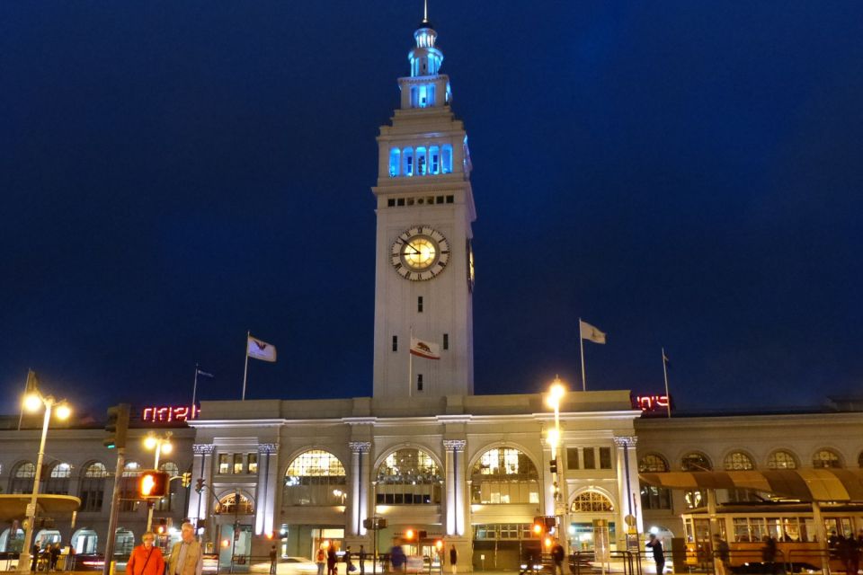 San Francisco Double Decker Bus Night Tour - Departing the Tour