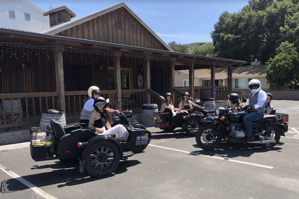 Santa Ynez: Sidecar Wine Tour - Inclusions and Exclusions