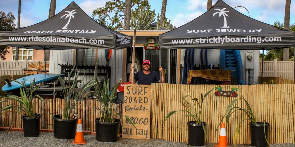 Solana Beach: Surfboard Rentals - Directions to the Shop