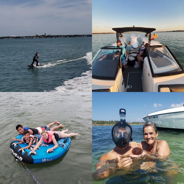 St Pete Beach: Private Boat Tour for Watersports Snorkeling - Sunset Cruises