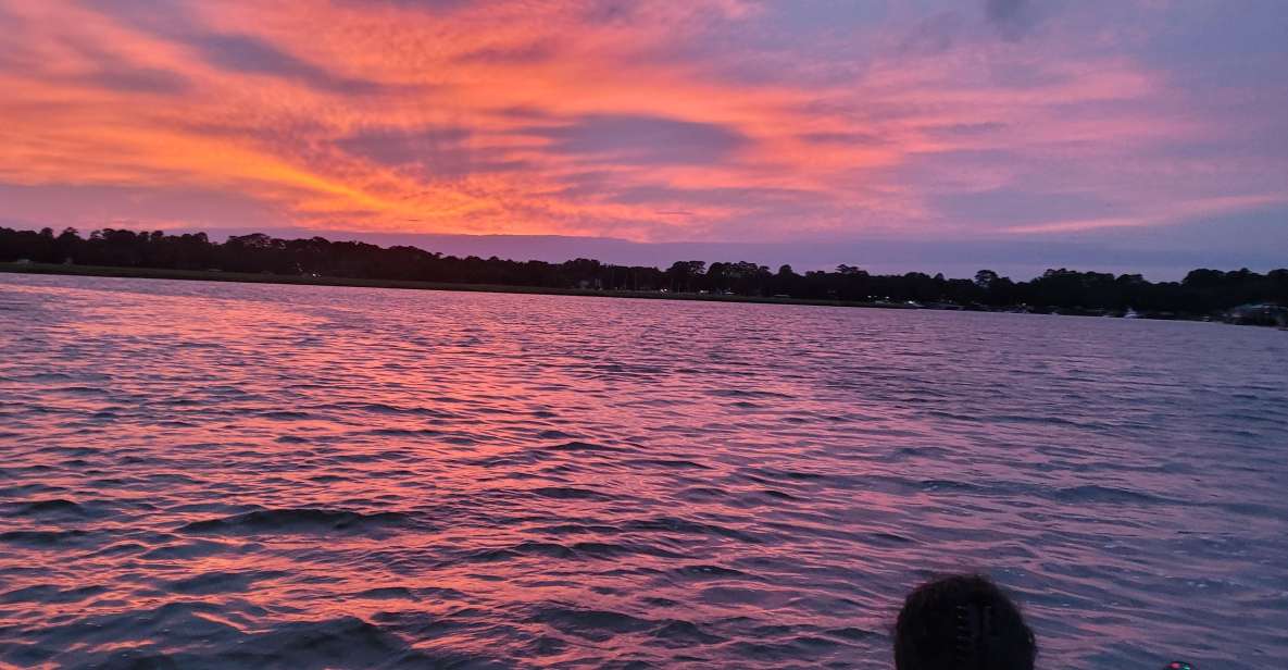 Sunset Cruise Leaving From Historic Isle of Hope Marina - Capturing Memories