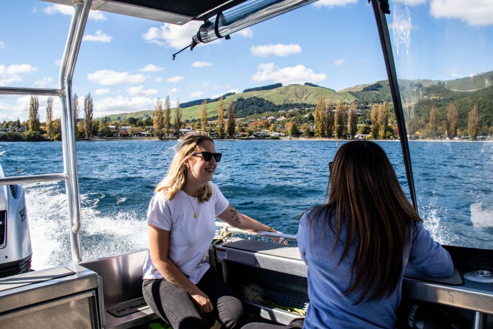 Taupo: Lake Taupo Western Bays Catamaran Tour With Bush Walk - Itinerary Details