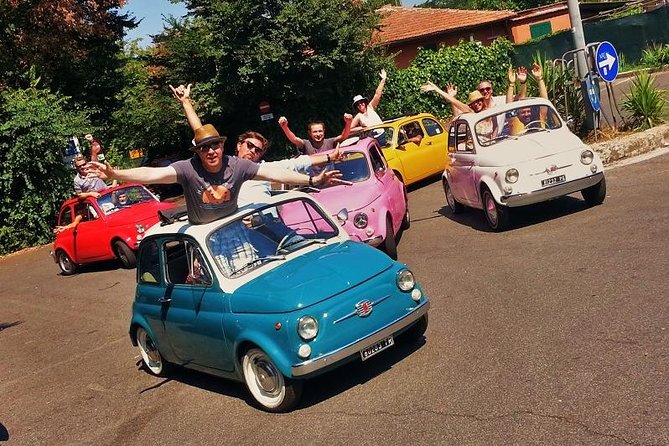 The ORIGINAL Fiat 500 3hour Chauffeured Tour - Cruise in Vintage Fiat 500