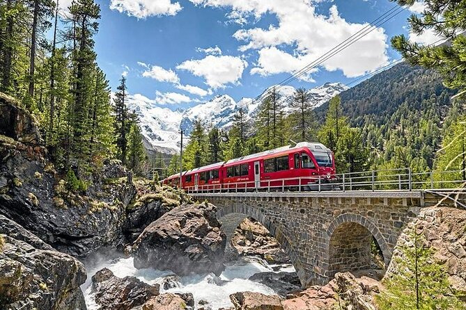 Tour Bernina Red Train and St Moritz From Milan - Stop at Sanctuary