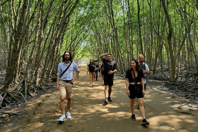 Trek Can Gio Mangrove, Monkey Island With Croc Farm & Cano Option - Monkey Island Encounter
