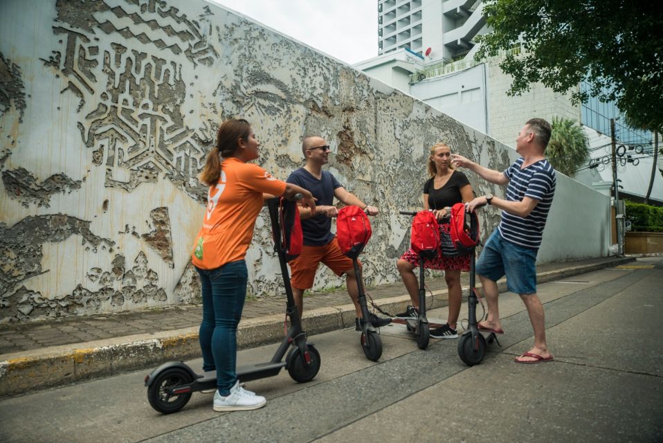 Unseen Bangkok Electrifying E-Scooter Guided Tour - Scooter Safety and Insurance