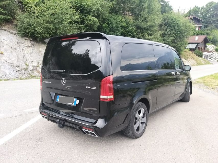 Venice Airport: Private Transfer to Cortina Dampezzo - Luggage and Drop-off/Pick-up Details