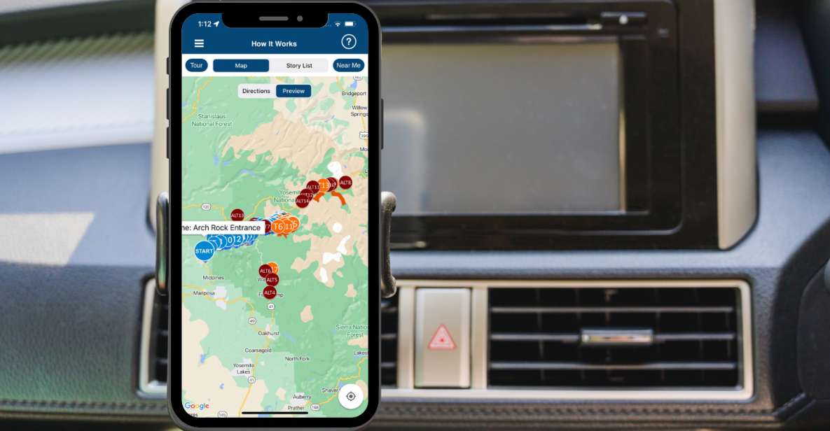 Yosemite National Park: App-Based Audio Guided Driving Route - Protecting Yosemites Incredible Landscape