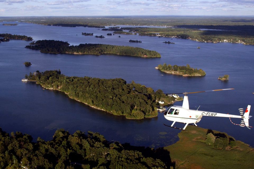 1000 Islands: 10, 20, 30, or 60-Min Scenic Helicopter Tour - Highlight: 20-Minute Tour