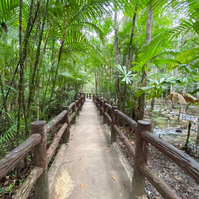 Aonang, Hot Springs, Emerald Pool, Tiger Cave - Second Stop: Emerald Pool