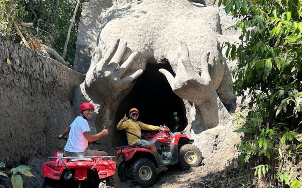 ATV Ride Through Gorilla Cave, River and Rice Fields - Transportation and Lunch