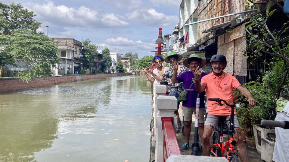 Bangkok : Old City Guided E-Scooter &/or Bike Tour - Cancellation Policy