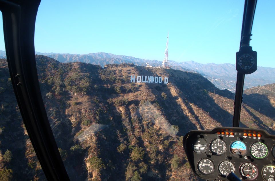 Beverly Hills and Hollywood: Helicopter Tour - Important Reminders