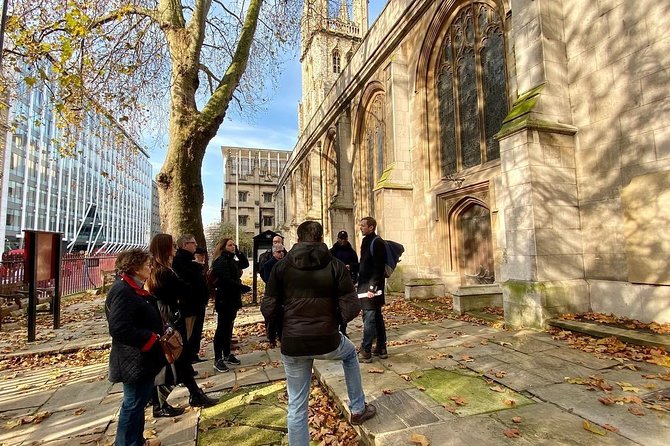 Burnings, Butchery & Black Death: A Walking Tour of Londons Bloody Past - Tour Ending at Ely Place