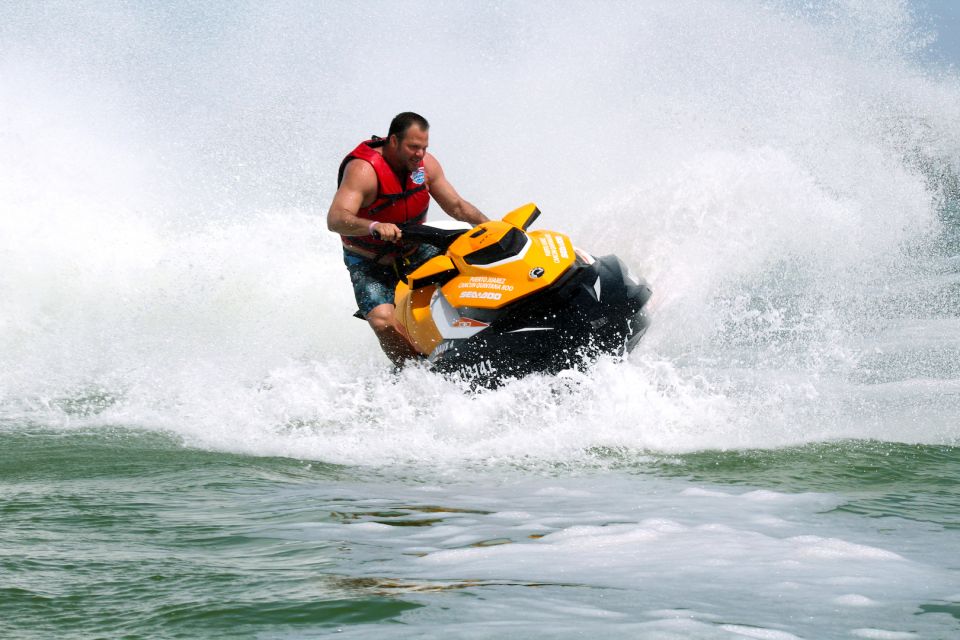 Cancún: Shared Speedboat & Jet Ski Rental With Snorkel Tour - Jet Ski Rental